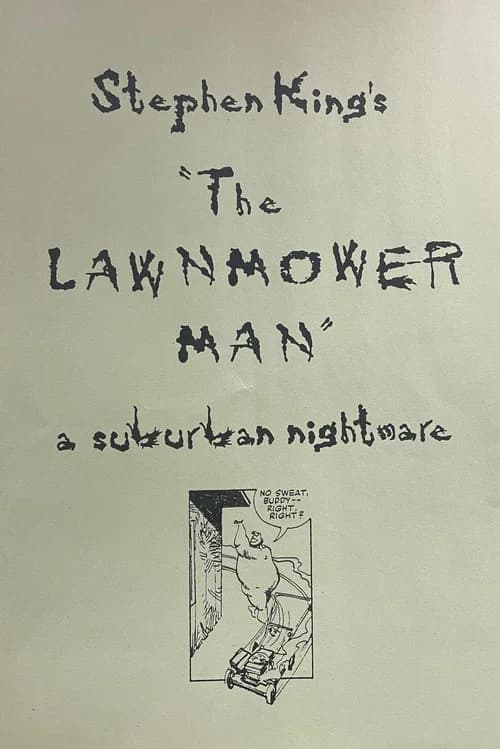 The Lawnmower Man poster