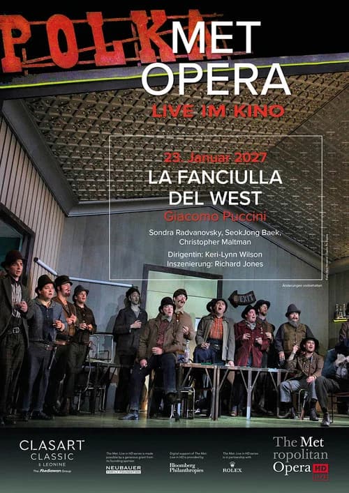 The Metropolitan Opera: La Fanciulla del West (2027) poster