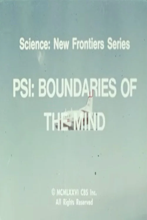 PSI: Boundaries of the Mind poster