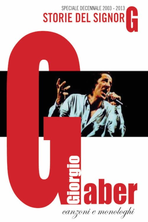 Storie del Signor G poster
