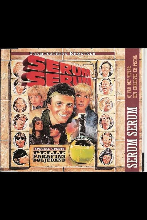 Pelle Parafins Bøljeband og Serum Serum (1979) poster