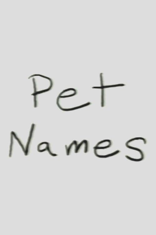 Pet Names poster