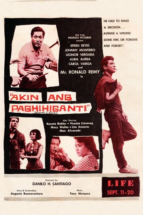 Akin ang Paghihiganti poster