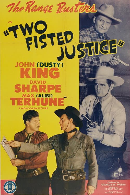 Two Fisted Justice (1943) poster
