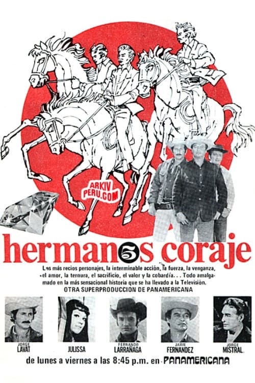 Hermanos Coraje (1972) poster