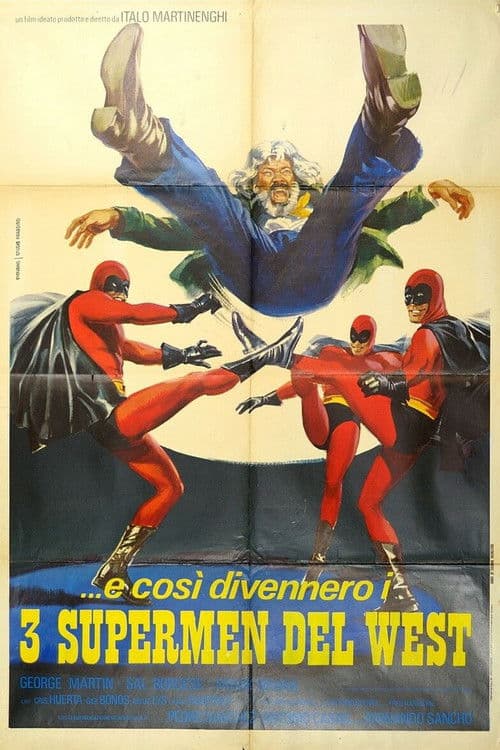 Three Supermen of the West (1973) poster