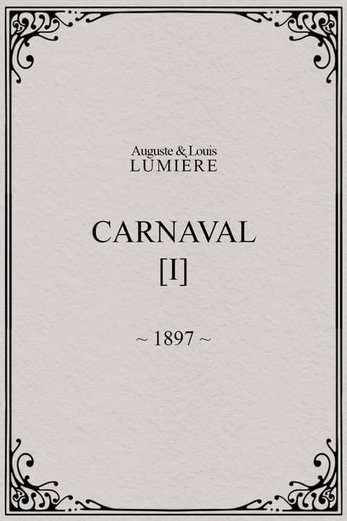 Carnaval, [I] (1897) poster