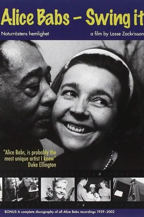 Alice Babs - Swing It! (2007) poster