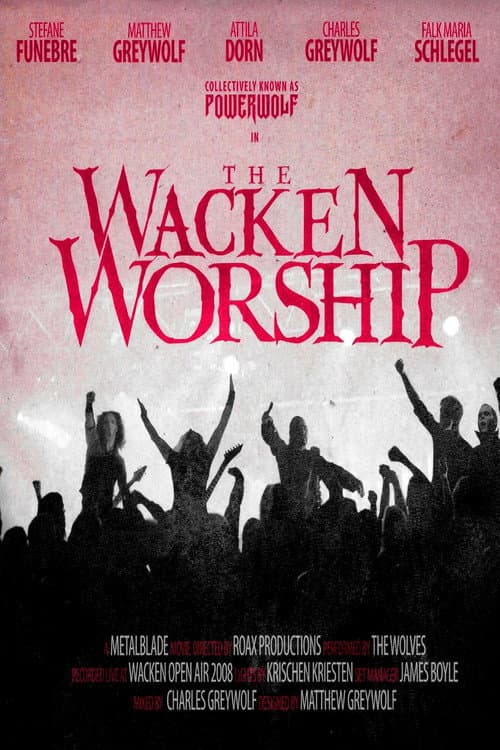 Powerwolf ‎ - The Wacken Worship poster