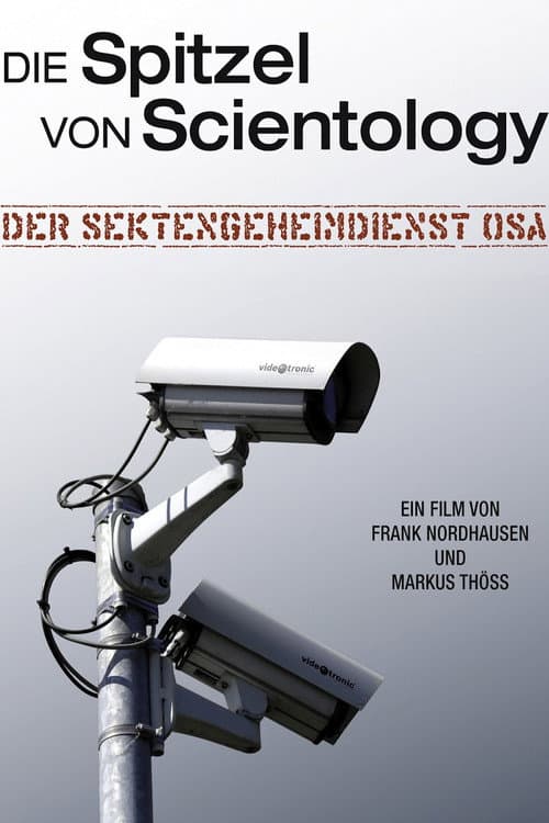 Die Spitzel von Scientology poster