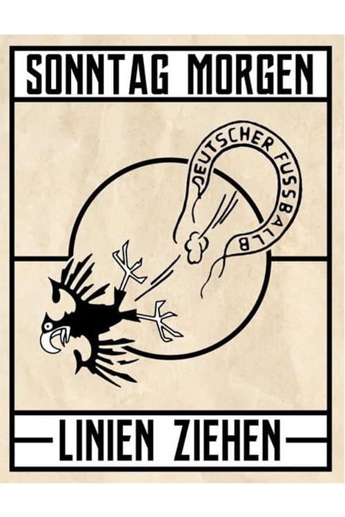 Sonntag Morgen Linien ziehen poster