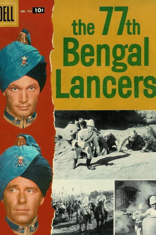 Tales of the 77th Bengal Lancers (1956) poster