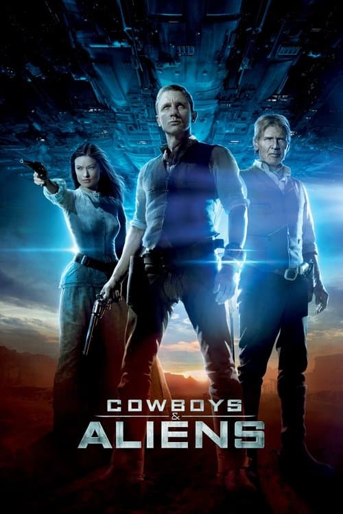 Cowboys & Aliens (2011) poster