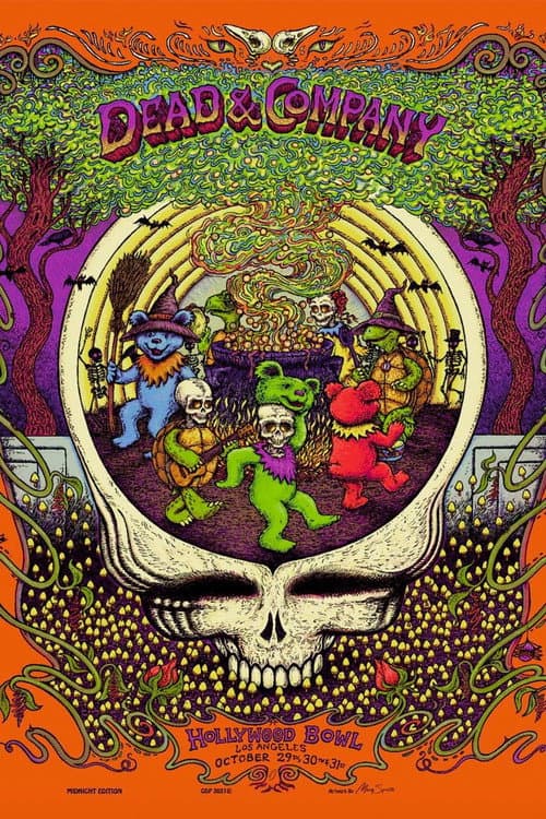 Dead & Company: 2021.10.30 Hollywood Bowl - Hollywood, CA poster