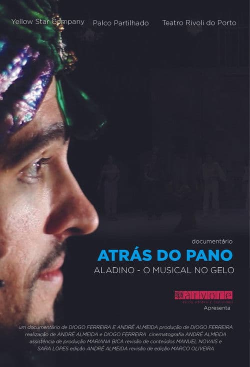 Atrás do pano - Aladino o musical no gelo poster