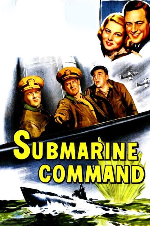 Submarine Command (1951) poster