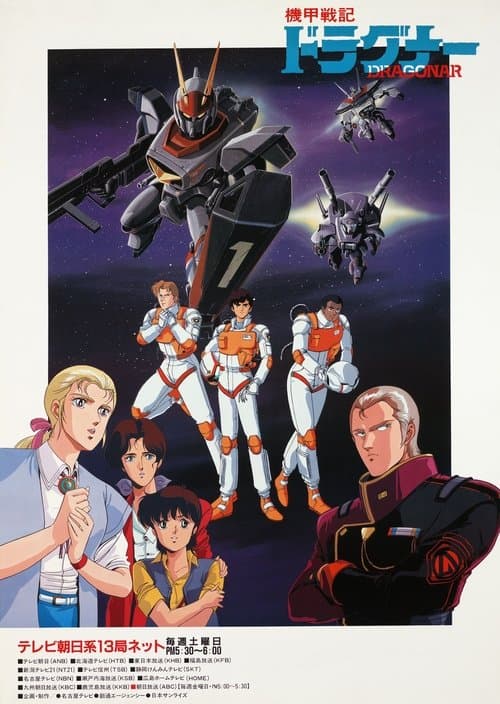 Metal Armor Dragonar (1987) poster