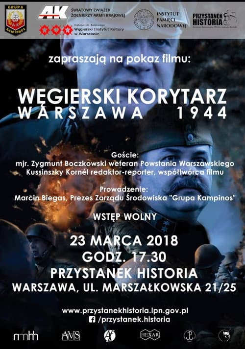 Magyar korridor - Varsó 1944 (2016) poster