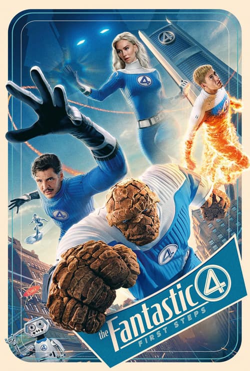The Fantastic 4: First Steps (2025) poster