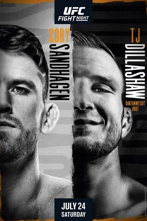 UFC on ESPN 27: Sandhagen vs. Dillashaw poster