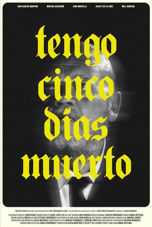 I Have Been Dead For Five Days (2024) poster