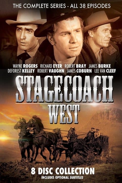Stagecoach West (1960) poster