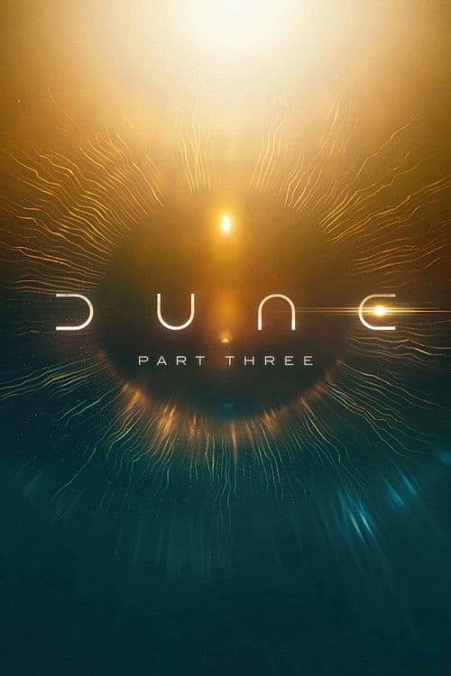 Dune: Part Three (2026) poster
