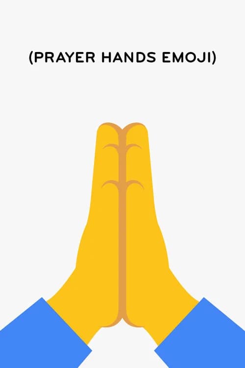 (Prayer Hands Emoji) poster