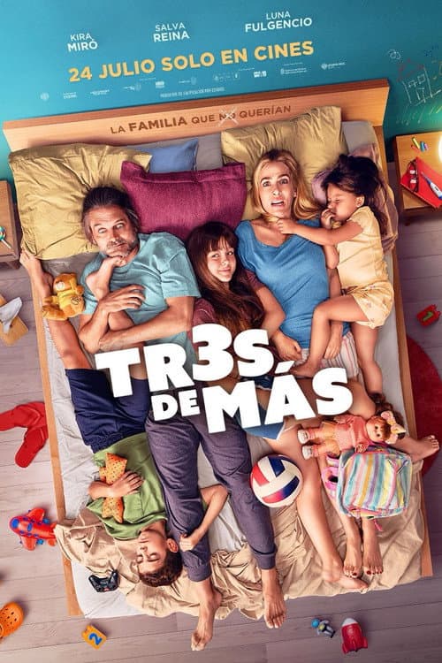 Tres de más (2026) poster