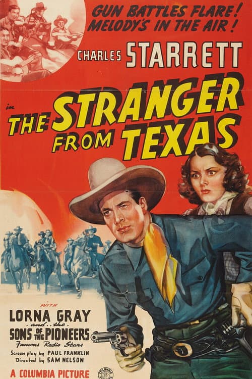 The Stranger from Texas (1939) poster