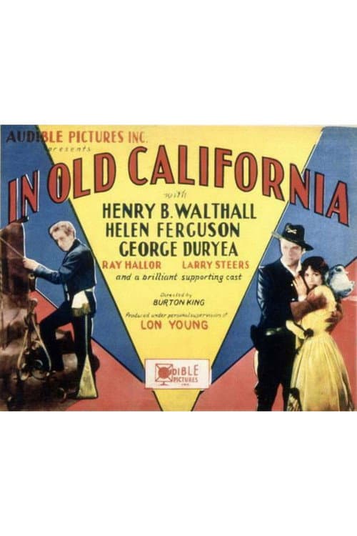 In Old California (1929) poster