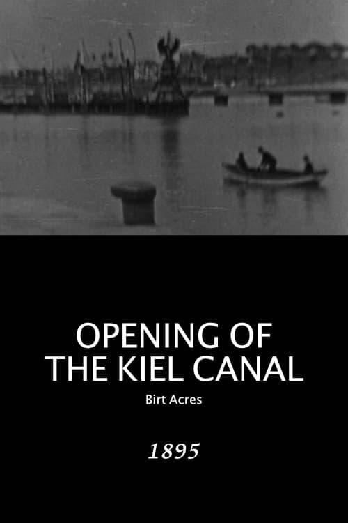 Opening of the Kiel Canal poster
