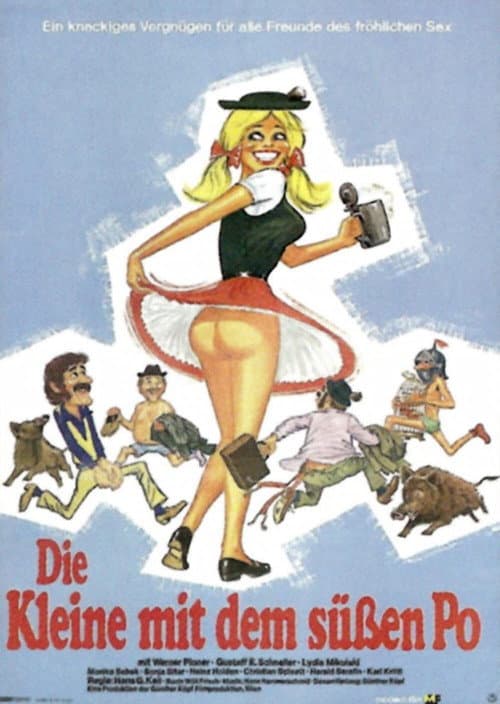 Die Kleine mit dem süßen Po poster