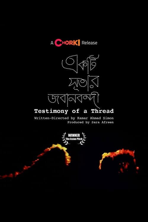 Testimony of a Thread (2015) poster