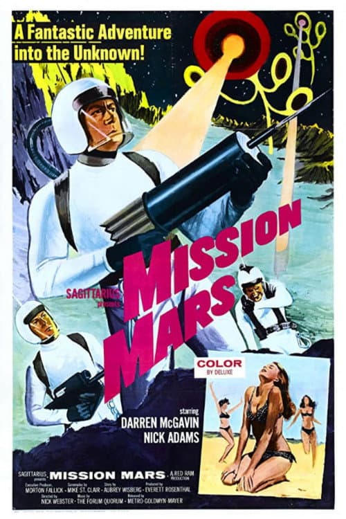 Mission Mars (1968) poster