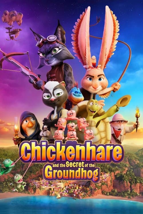 Chickenhare and the Secret of the Groundhog (2025) poster
