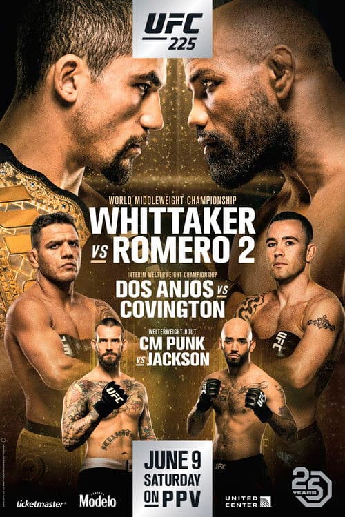 UFC 225: Whittaker vs. Romero 2 poster