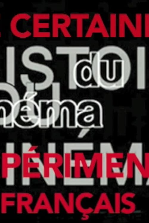 Une certaine histoire du cinéma expérimental français poster