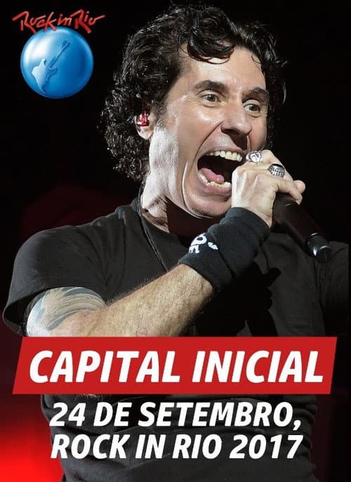 Capital Inicial Rock In Rio poster