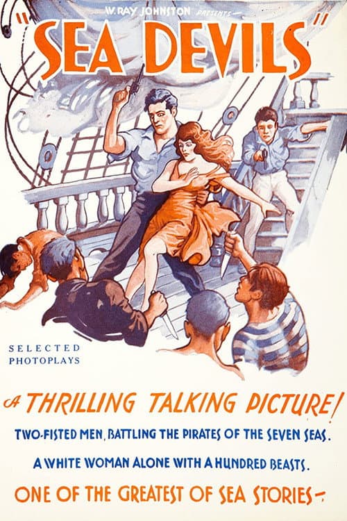 Sea Devils (1931) poster