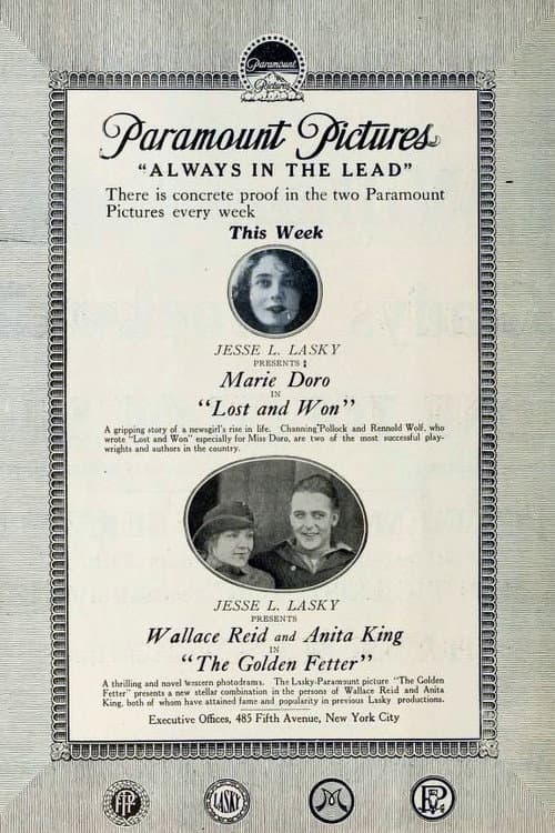The Golden Fetter (1917) poster