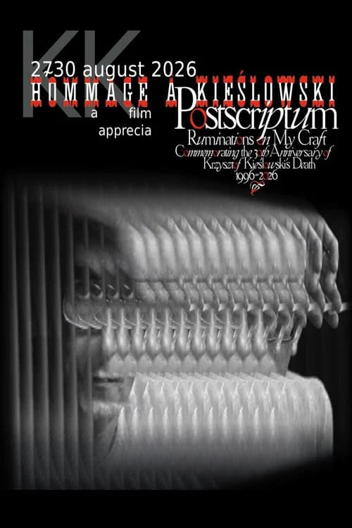 Postscriptum. Ruminations on My Craft (2026) poster