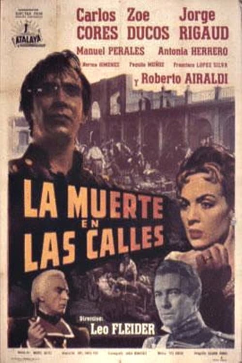 La muerte en las calles (1952) poster