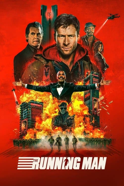 The Running Man (2025) poster
