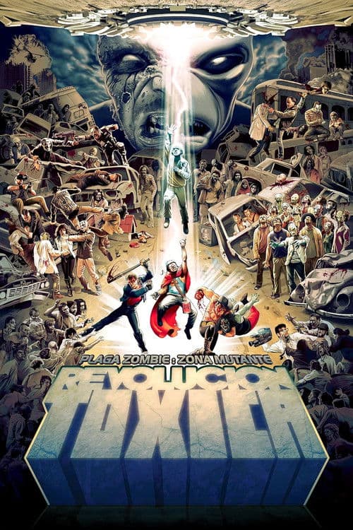 Plaga zombie: zona mutante: revolución tóxica (2012) poster