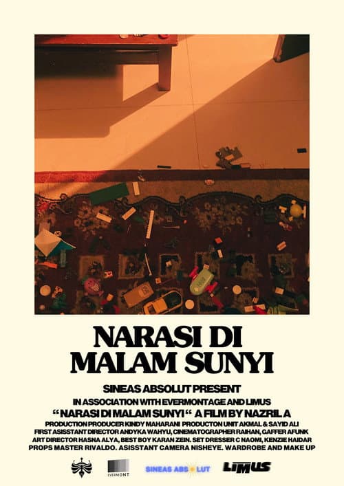 A NARRATOR IN THE SILENT NIGHT (2025) poster