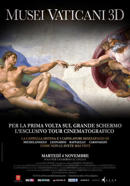 Musei Vaticani 3D poster