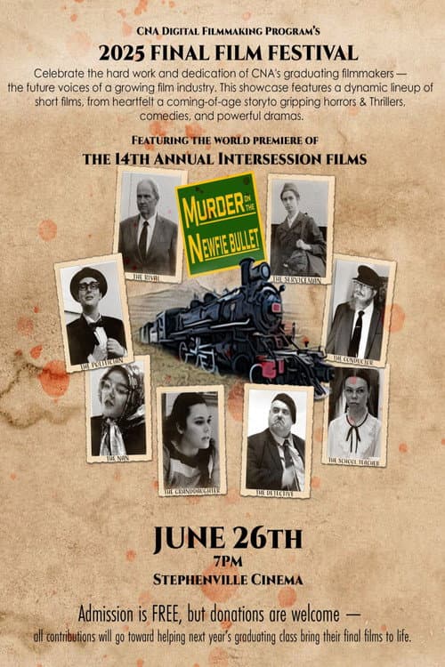 Murder on the Newfie Bullet (2025) poster