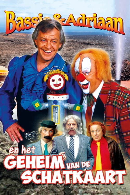 Bassie en Adriaan: Het geheim van de schatkaart (1987) poster