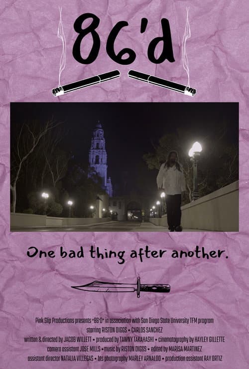 86'd poster
